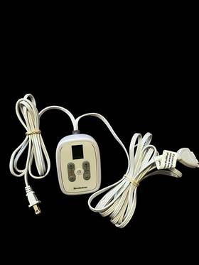 Chf-a16-10bl Brookstone Remote Control Power Cord For Heated Electric Blanket