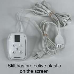 Ll-a16-10bq Brookstone Remote Control Power Cord 3 Prong For Electric Blanket