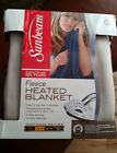 Bsf9lq-r757-22bwd Sunbeam Electric Fleece Heated Blanket