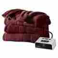 Bsm9bfs-r310-16a00 Sunbeam Microplush Heated Blanket Full Garnet