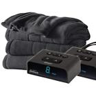 Bsm9bksr82525a00 Heated Electric Blanket Channeled Microplush King Size Slate 027045785044