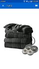 Bsm9gkr865-22bw Sunbeam Heated Electric Blanket Channeled Microplush King Size Free Shipping