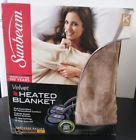 Bsv9kkr727-25aw Sunbeam Velvet Plush Electric Heated Shipping 027045793247