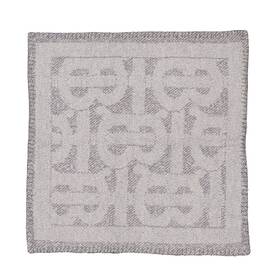 8061941 Burberry Monogram Boucle Motif Cashmere Blend Throws