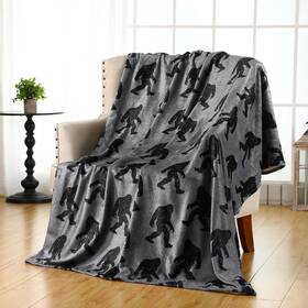 Bo-buryeah-2719 Buryeah Big Foot Sasquatch Gifts Bigfoot Blanket For Men Women Funny Birthday Un