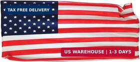 Bw Brands 052598687903 Usa Pride Double-sided American Flag Soft Fleece Throw Blanket - 72 Inch X 36