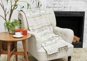 C&f Home 008246317166 Deer Throw 50 Inch X 60