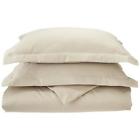 C1000kcdc Luxor Treasures 1000 King California Duvet Cover Set Solid Cotton Ivory 855031159742
