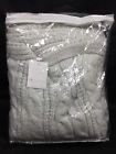 C104m Sanford Design New Luxe Mohair Throw Blanket Grey Cable Knit