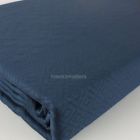 Calvin Klein Queen Bed Blanket Coverlet Blacktop Deep Blue 100 Cotton New 709271370187