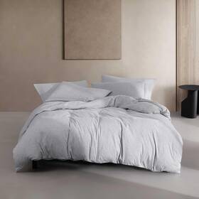 Ushsfn1277672 Calvin Klein - Queen Duvet Cover Set Luxuriously Grey Blue Heather