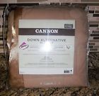 Cannon New Down Alternative Blanket Satin Trim Twin Xl Ivory 60 X 90 Inches 675716522933