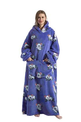 Kcdt2302 Capecage Oversized Blanket Hoodie Extra Long Womens Big