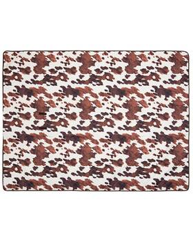 Jb7274 Carstens Home Cow Print Picnic Blanket -
