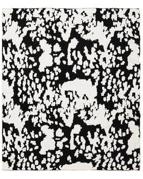 Jw308 Carstens Home Wrangler Cow Print Blanket -