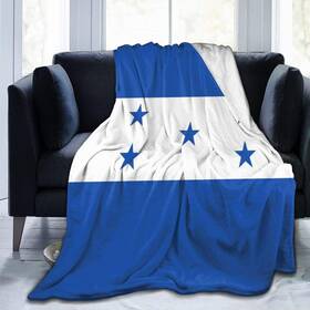 Carwayii 55df5g8dgdf102 Honduras Blanket Gifts For Patriotic Men Women Soft Flag Flannel Fuz