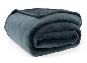 Casual Living 008889325931 32593 King-california King Oversized Buttery Soft Anti Static Premium Plush F