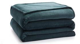 32589 Casual Living Full/queen Fleece Blanket Fluffy Soft Warm Cozy Bed Blankets For Bedroom Deco