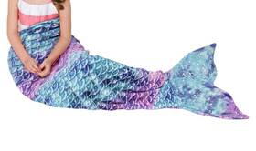 1ctmm5 Catalonia Kids Mermaid Tail Blanket Super Soft - Brand New In Package
