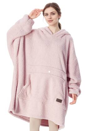 Catalonia 768510262805 Oversized Blanket Hoodie Sweatshirt Wearable Fleece Pullover For Adults