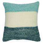 Cct-5089-0411 Darzzi Marl Moss Stripe Decorative Pillow