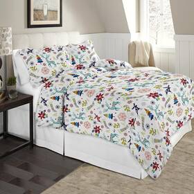 190chkc3dshj Celeste Home 190 Gsm King/cal King Holiday Joy