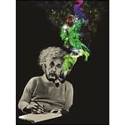 Cfb-ae-pipe Just Funky Albert Einstein Smoke Galaxy Throw Blanket 810069024189