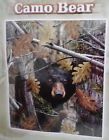 Charron Design Bear Camo Faux Mink Luxury Flannel Blanket Throw 50 X70 The Huntsman Collection 286725280044