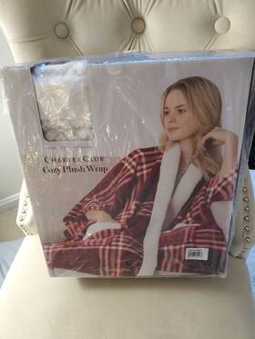 Charter Club 732996957944 Cozy Plush Wrap Waverly 50 Inch X 70 Blanket Throw Warm And Light Nib