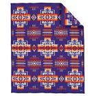 Chief Joseph Pendleton Wool Blanket Robe Twin Purple Gray Gold Red New Usa 094508048077