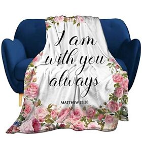 Enirqwe4fsmy7v-p Christian Blanket Inspirational Thoughts Throw Bible 40inchx50inch God 9