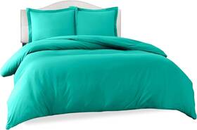 Dvtcc18f Clara Clark Vc Teal Duvet Cover Ultra Soft Double Brushed Microfiber - Full