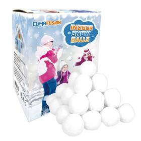 Climafusion 725683824186 50 Pack Fake Snowballs For Kids Indoor And Outdoor 3 Inch Christmas Snow Bal