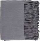 Cnl1004-5060 Surya Chantel Solid Rectangle Throw 888473553243