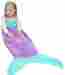 Codream Mermaid Tail Blanket Super Soft Flannel Sleeping Bag For Kids 190655205063
