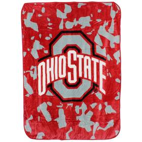 College Covers 842141009272 Everything Comfy Ohio State Buckeyes Soft And Warm Huge Raschel Throw Blanket