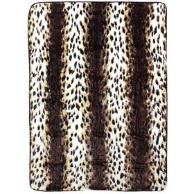 College Covers 842141038913 Leopard Print Throw Blanket/bedspread