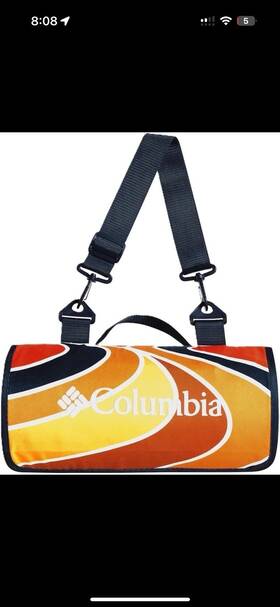 Columbia 810078758204 Outdoor Blanket 72 Inch X Multi-color Portable Waterproof Beach Camping