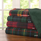 Bl50-0703 Comfort Dyed Blackwatch Berber Throw Plaid Premier Yarn