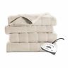 Comin16ju001801 Sunbeam Heated Fleece Electric Blanket Twin Size Hour Shut Off