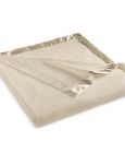 Comin18ju005691 Martha Stewart Easy Care Soft Fleece Blanket King Camel Tan