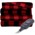 Comin18ju052113 Sunbeam Heated Electric Throw 027045795463