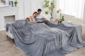 X120 Commollis Ob01 Oversized King Fleece Blanket 120 Inch 10ftx10ft - Giant Flannel T
