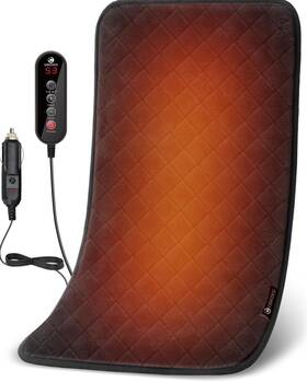 Coococo 794969868596 12v/24v Car Heated Blanket For Back Pain Relief 12 Inch X 24 Electric Blank