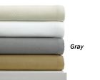 Cotton Blanket Hotel Collection King Weave Gray Luxury Micro-cotton New 165 733003714192