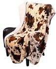 Cowhideplushblanked3514 Regal Comfort Cow Plush