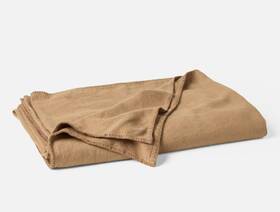 Coyuchi 121000079665 New Doe Helena Organic Linen Blanket Size Full/queen