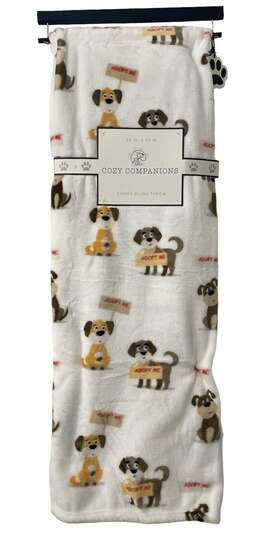 Cozy 889459491153 Dog Lover S Comfy Throw Blanket