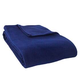 Cozy Fleece 812060023758 Blanket King Navy
