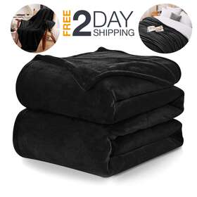 Cozylux 840175600786 Manta King Negra 108x90 Pulgadas Cobijas Calientes Para Invierno Muebles De Sala Cozylux 840175600786 Manta King Negra 108x90 Pulgadas Cobijas Calientes Para Invierno Muebles De Sala